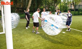 a snow zorb ball for games
